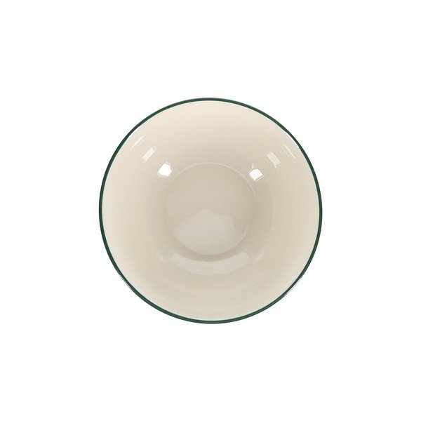 Zelená/slonovinová porcelánová miska Cyril – S|P Collection-image-3