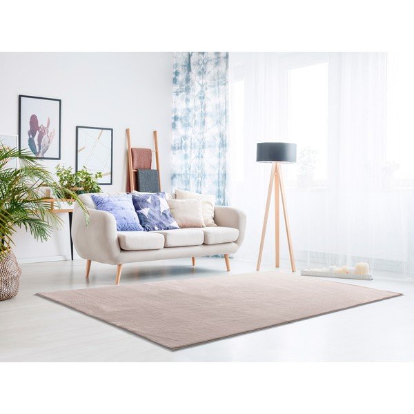 Béžový pratelný koberec 160x230 cm Loft Liso Makeup – Universal-image-1