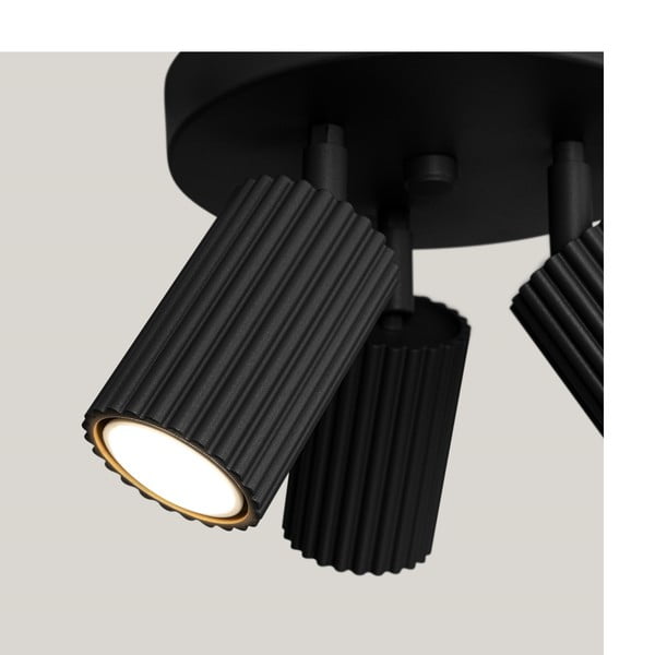 Černé bodové svítidlo Gleam – Sollux-image-3