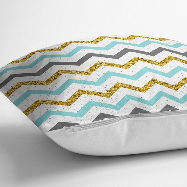 Povlak na polštář Minimalist Cushion Covers Multi Zig Zag, 45 x 45 cm-image-1