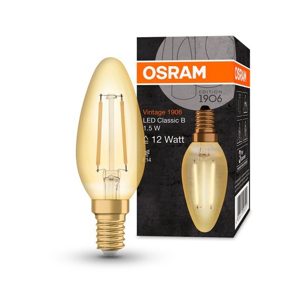 Teplá LED žárovka E14, 1,5 W – Candellux Lighting-image-3