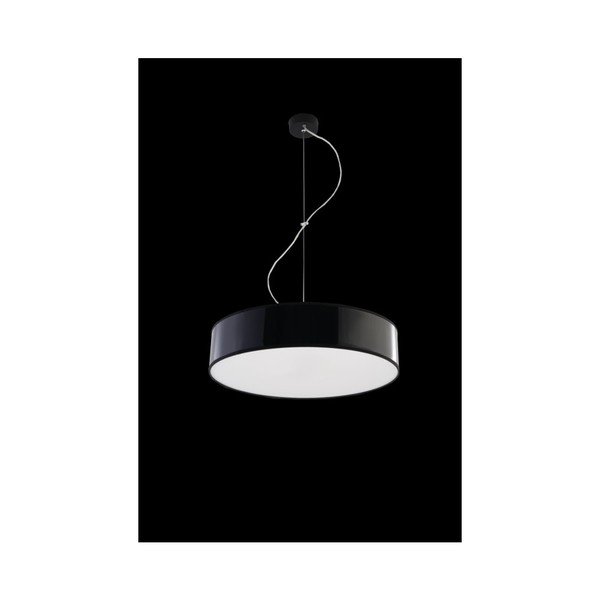 Černé stropní svítidlo Sollux Atis-image-3