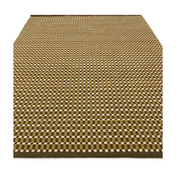Khaki ručně tkaný koberec s příměsí vlny 200x290 cm Ember – MADE-image-4