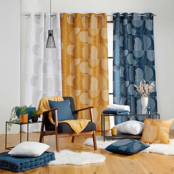 Závěs v měděné barvě 140x280 cm Esquisse – douceur d'intérieur-image-3