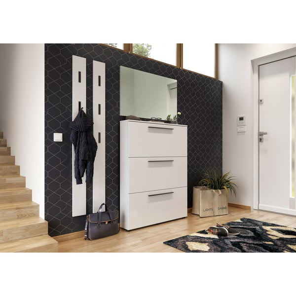 Bílý výklopný botník Utah - Germania-image-3