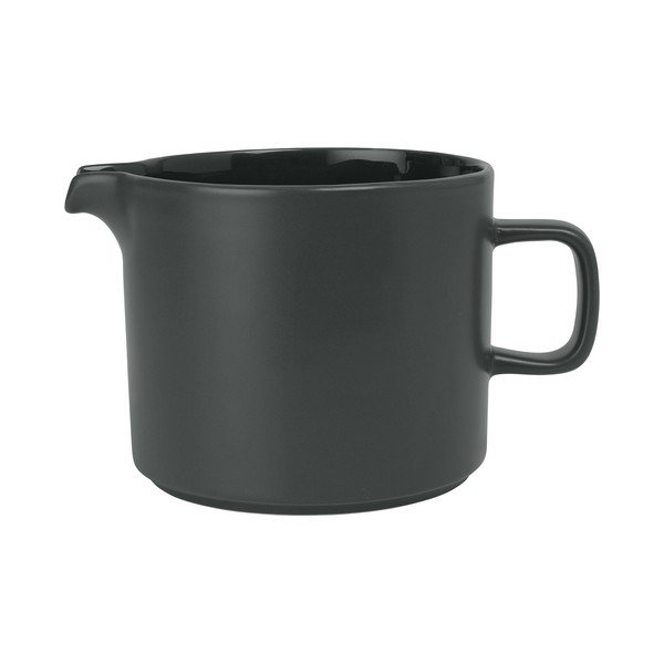 Tmavě zelený keramický džbán Blomus Pilar, 1 l