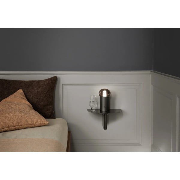 Šedá ocelová police 30 cm Oru – Blomus-image-1