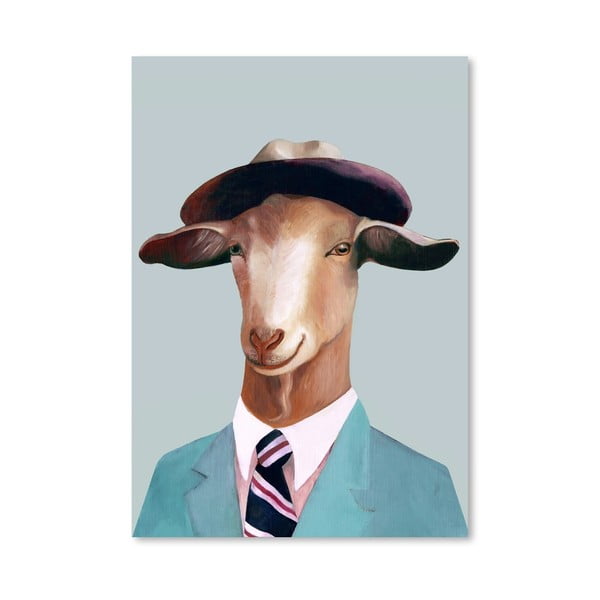 Plakát Goat, 30x42 cm