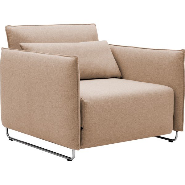 Béžové rozkládací křeslo Softline Cord-image-2