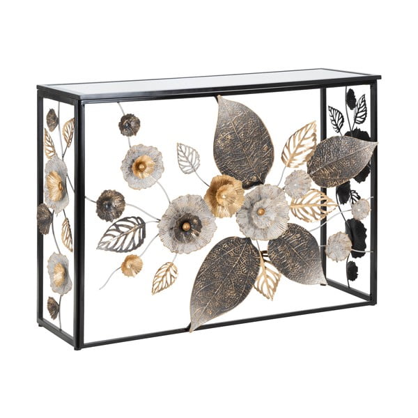 Černý konzolový stolek 42x112 cm Glam Dark – Mauro Ferretti-image-3