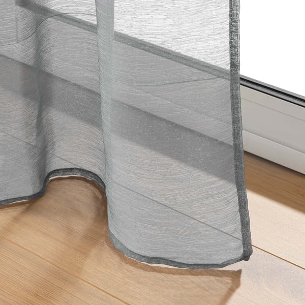 Šedá voálová záclona 140x240 cm Lissea – douceur d'intérieur-image-4