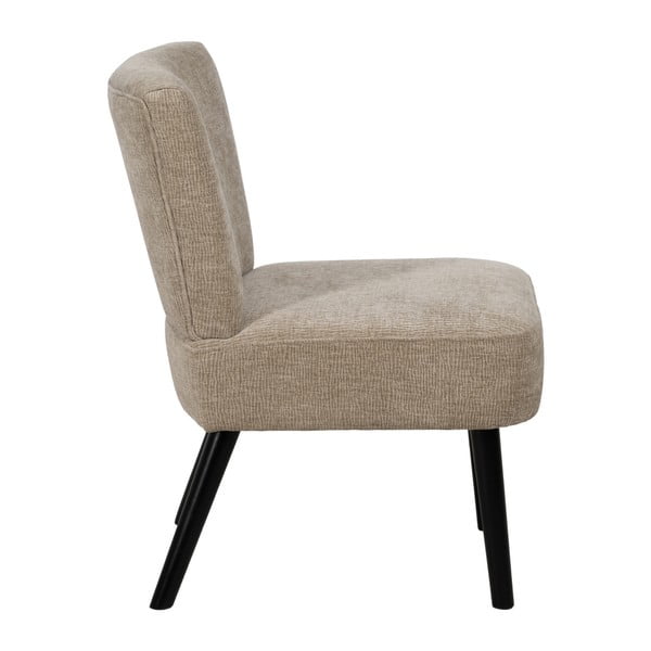 Béžové žinylkové křeslo – Ixia-image-2