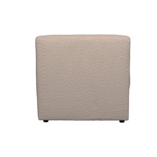 Béžový modul pohovky z textilie bouclé (středový díl) Coco  – WOOOD-image-4