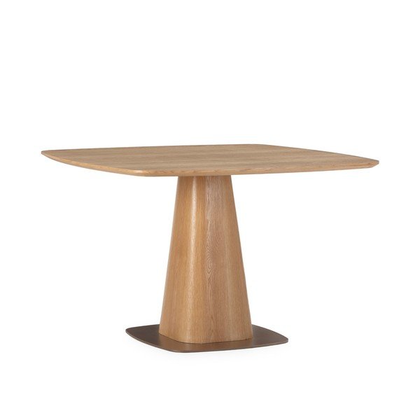 Jídelní stůl v dekoru dubu 120x120 cm Etel – MOME