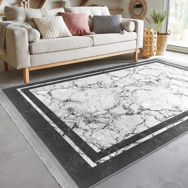 Bílo-šedý koberec 120x180 cm – Mila Home-image-2
