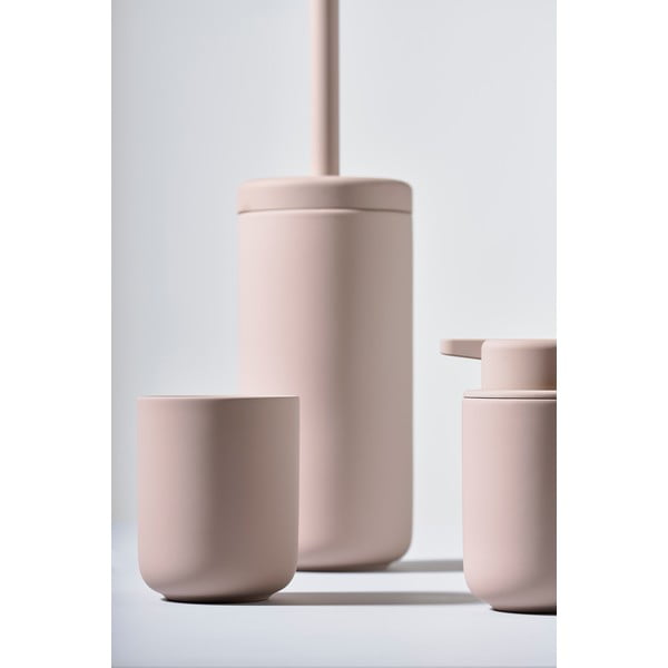 Růžová kameninová WC štětka Ume - Zone-image-2