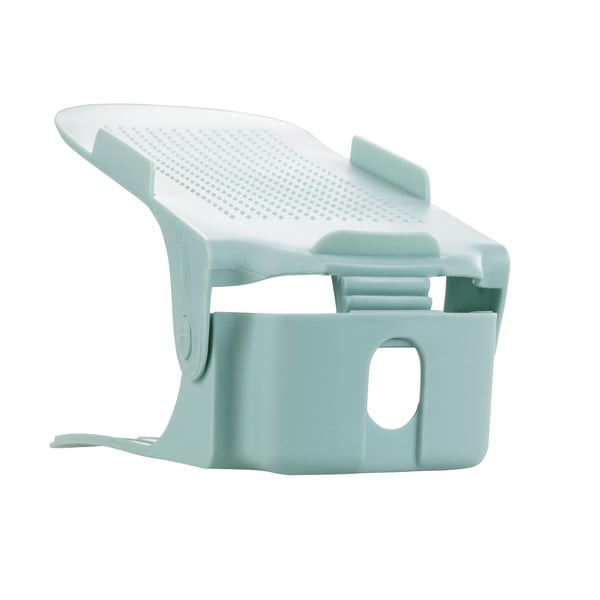 Sada 8 tyrkysových nastavitelných stojanů na boty Wenko-image-2