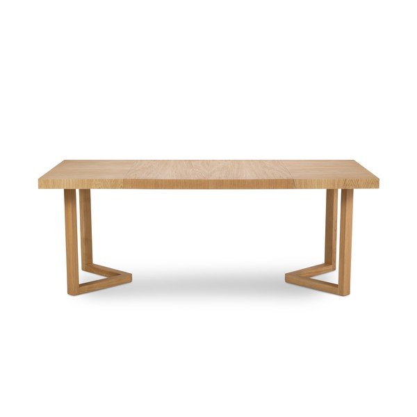 Rozkládací stůl z masivního dubového dřeva Windsor & Co Sofas Skarde, ø 100 cm-image-2