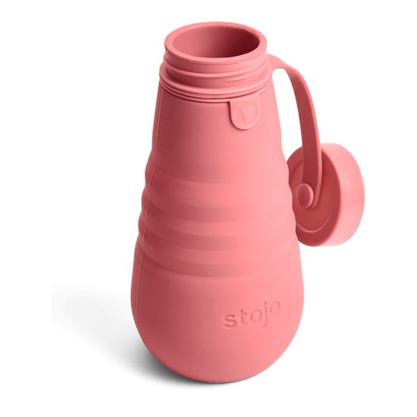 Oranžovo-růžová skládací lahev Bottle Berry, 590 ml-image-3