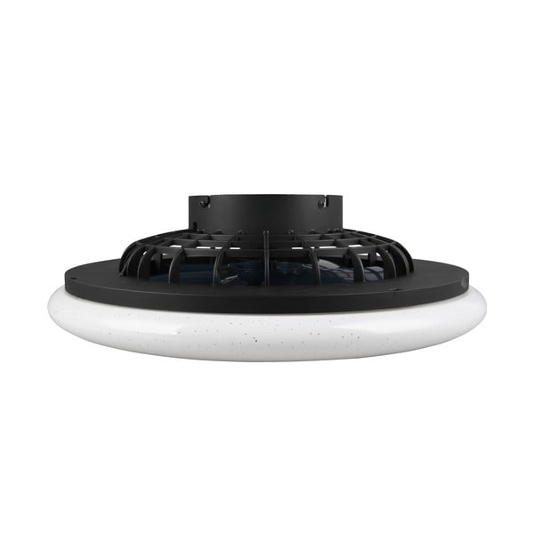 Matně černé LED stropní svítidlo Stralsund – Trio-image-4