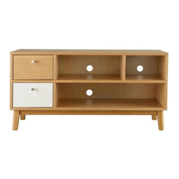 TV komoda v dubovém dekoru se 2 zásuvkami Jitona Merrik