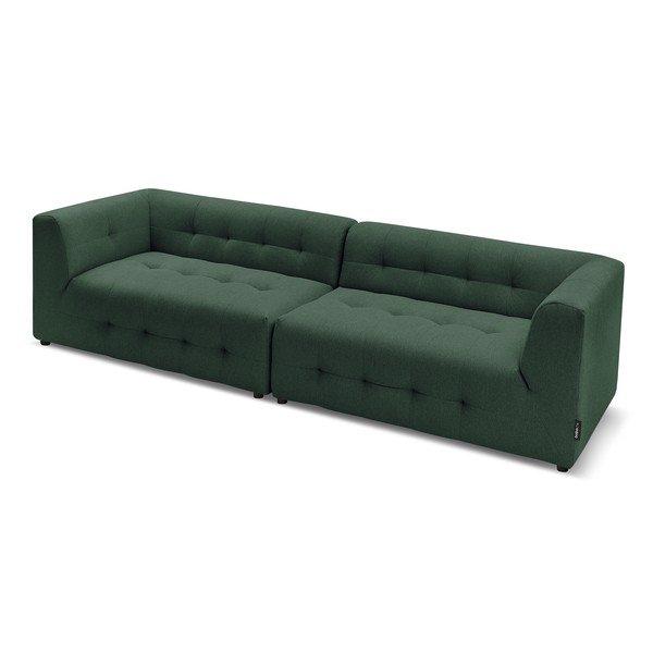 Tmavě zelená pohovka 324 cm Kleber - Bobochic Paris-image-3