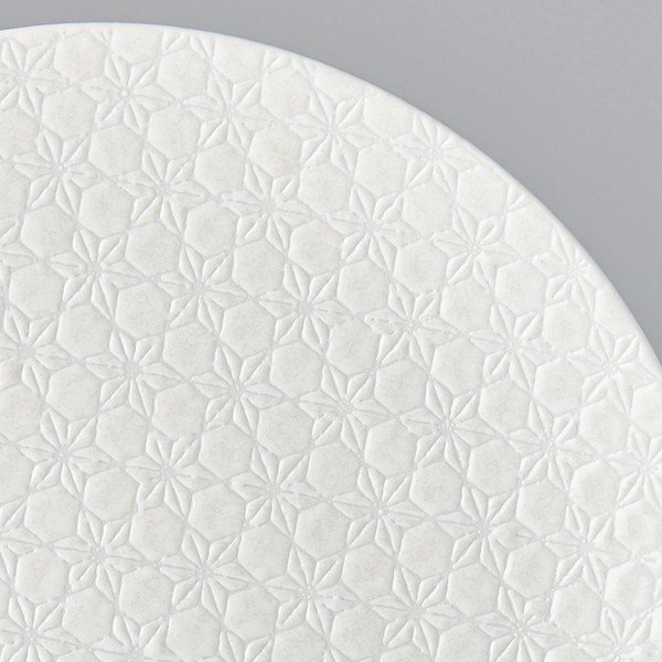 Bílý keramický talíř MIJ Star, ø 29 cm-image-3