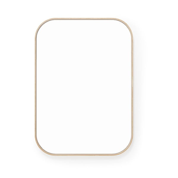 Nástěnné zrcadlo s dřevěným rámem Outlook – Wireworks