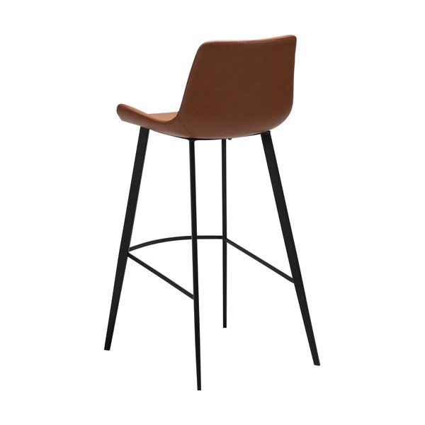 Koňakově hnědá barová židle (výška sedáku 74,5 cm) Hype – DAN-FORM Denmark-image-3
