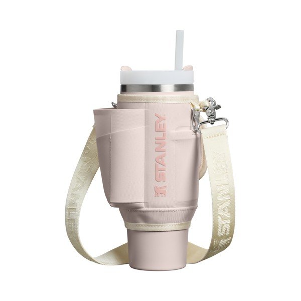 Nosička na termosku All-Day Quencher Carry-All Rose Quartz – Stanley