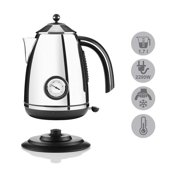 Rychlovarná konvice ve stříbrné barvě Klarstein Aquavita Chalet-image-4