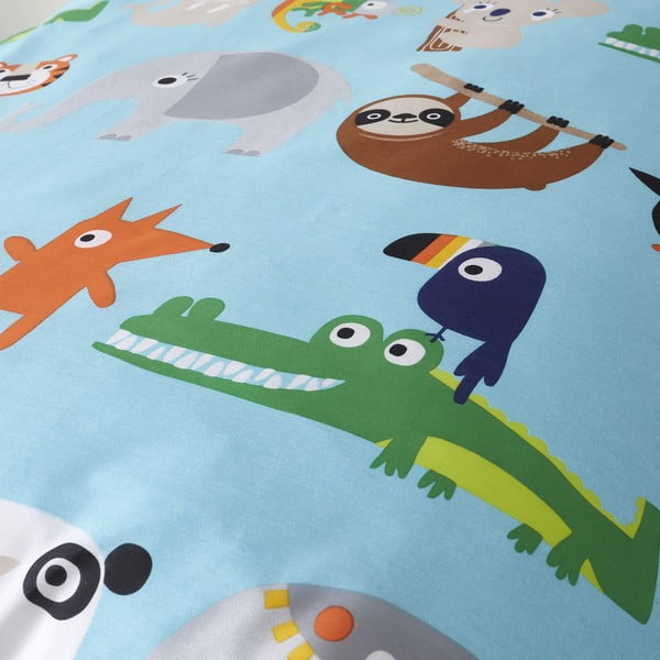 Dětské povlečení s motivem zvířat Catherine Lansfield, 135 x 200 cm-image-3