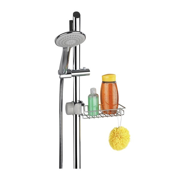 Samodržící koupelnová polička z nerezové oceli - Maximex-image-3