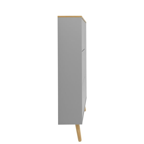Šedý výklopný botník Dot - Tenzo-image-3