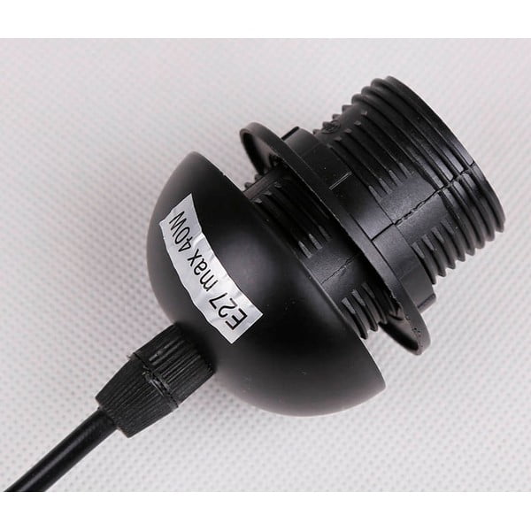 Černé závěsné svítidlo se skleněným stínidlem 10x65 cm Bistro – Candellux Lighting-image-3