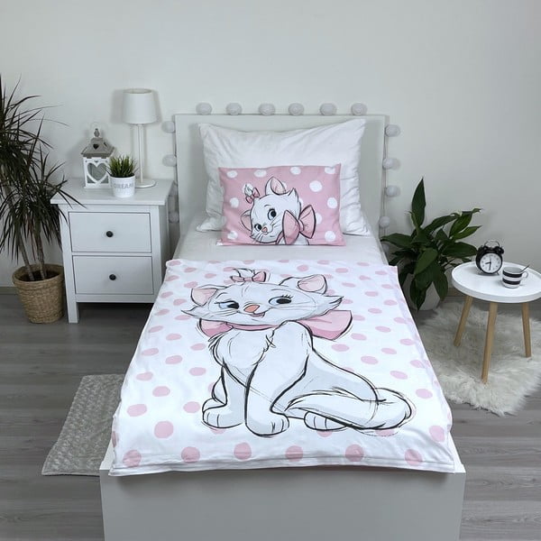 Bavlněné dětské povlečení do postýlky 100x135 cm Marie Cat – Jerry Fabrics-image-3