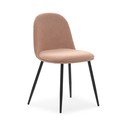 Světle růžové jídelní židle v sadě 4 ks Malila – Marckeric
