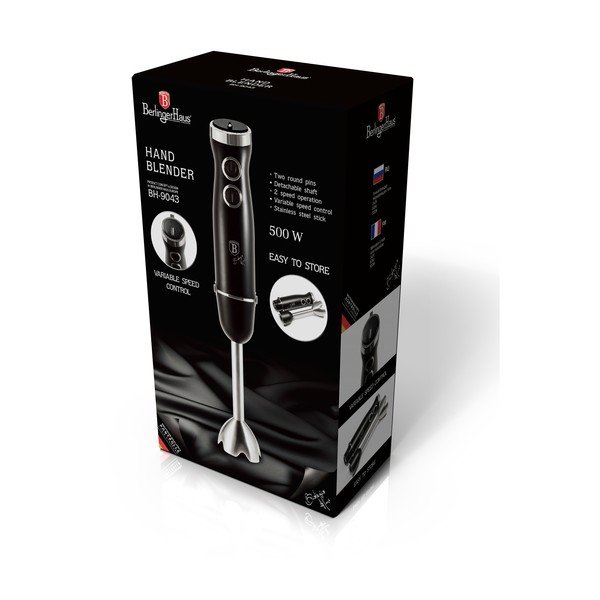 Černý tyčový mixér Royal Black Collection - BerlingerHaus-image-3