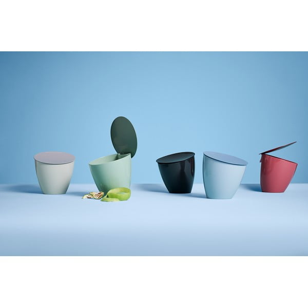 Krémová nádoba na kompostovatelný odpad 2,2 l Nordic white – Mepal-image-1