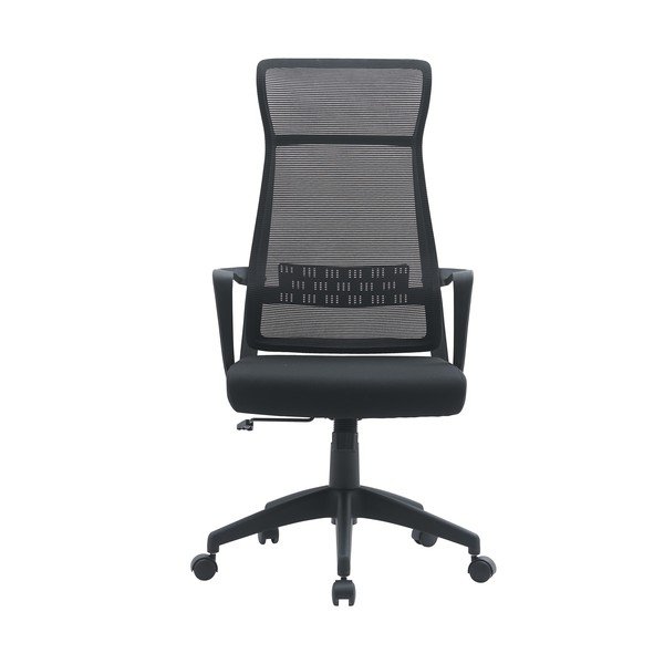 Černá čalouněná kancelářská židle Hoboken – Yes Everyday-image-2