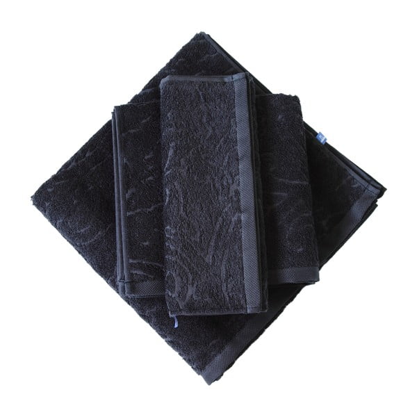 Ručník Seaside 140x70, černý-image-1