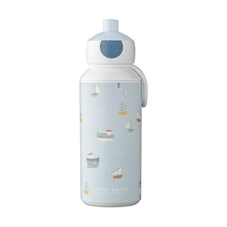 Dětská lahev v bílé a světle modré barvě 400 ml Sailors bay – Mepal