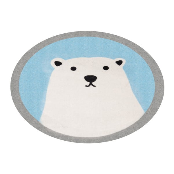 Dětský koberec Zala Living Polar Bear, ⌀ 100 cm-image-1