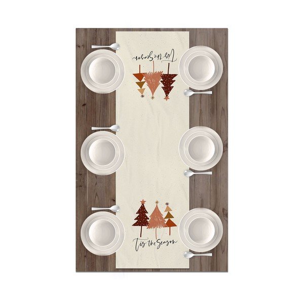 Běhoun na stůl s vánočním motivem 40x140 cm – Kate Louise-image-2