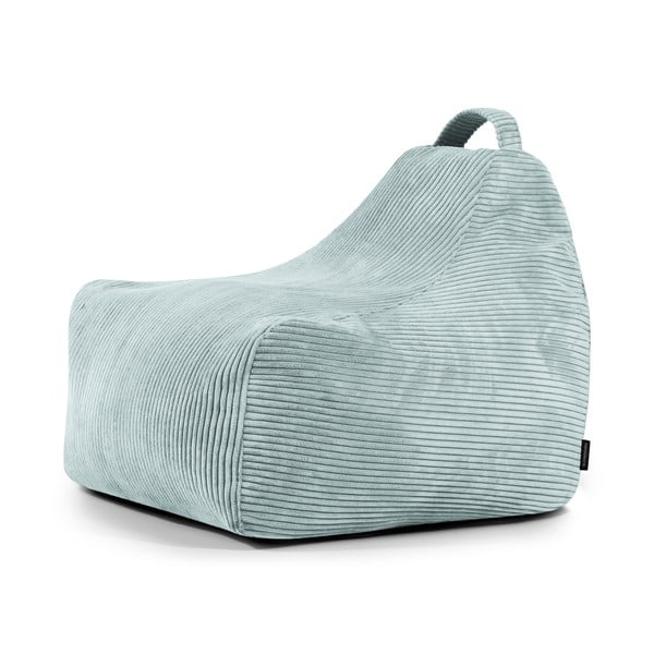 Manšestrový dětský sedací vak v mentolové barvě Game Amuse – SLOWDOWN