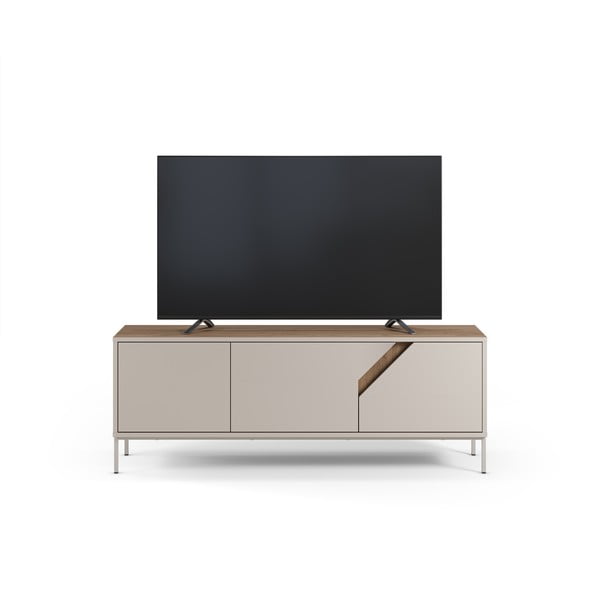 Komoda v dekoru dubu v krémovo-přírodní barvě 150x55x35 cm Lilou – Marckeric-image-3