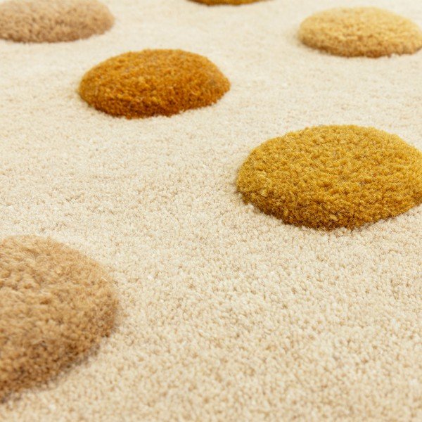 Žlutý ručně tkaný vlněný koberec 160x230 cm Dotty – Asiatic Carpets-image-4