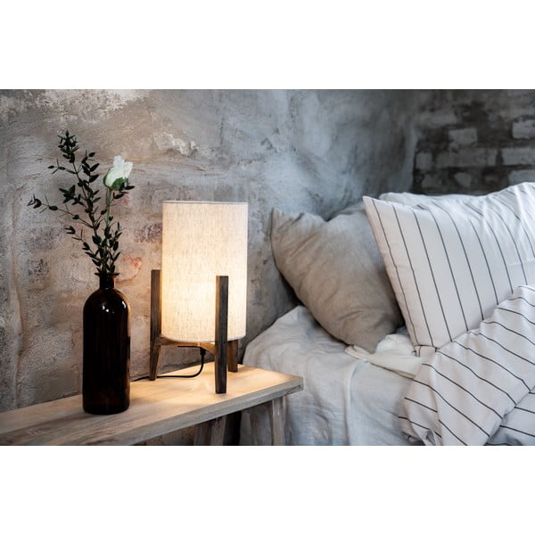 Béžová stolní lampa s textilním stínidlem (výška 39 cm) Eruca – Markslöjd-image-1