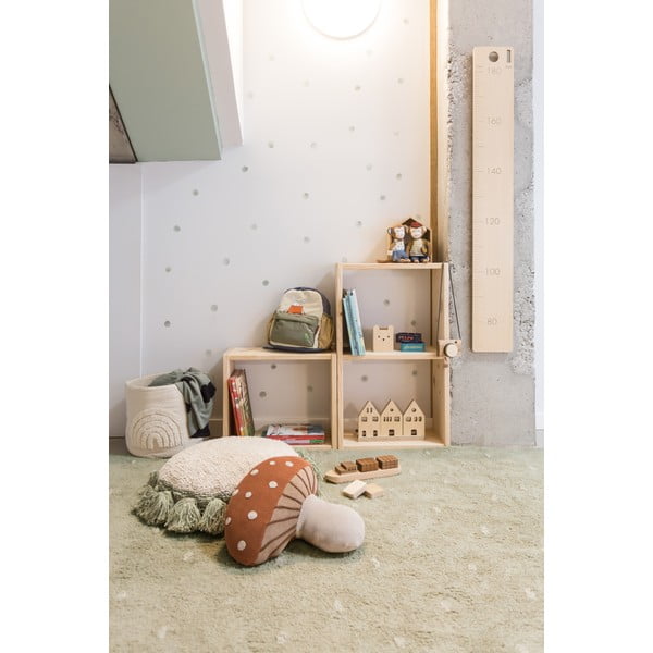 Světle zelený pratelný ručně tkaný bavlněný koberec 140x200 cm Woods Symphony Olive – Lorena Canals-image-4