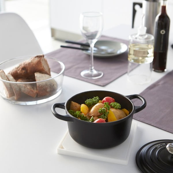 Bílá podložka pod horké nádoby YAMAZAKI Tower Square-image-1